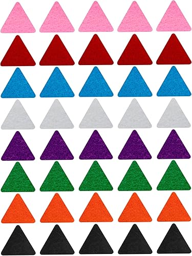 Wild Essentials 40 almohadillas de repuesto para difusor triangular se adapta a collares pulseras y difusores de aromaterapia de ventilación de coche