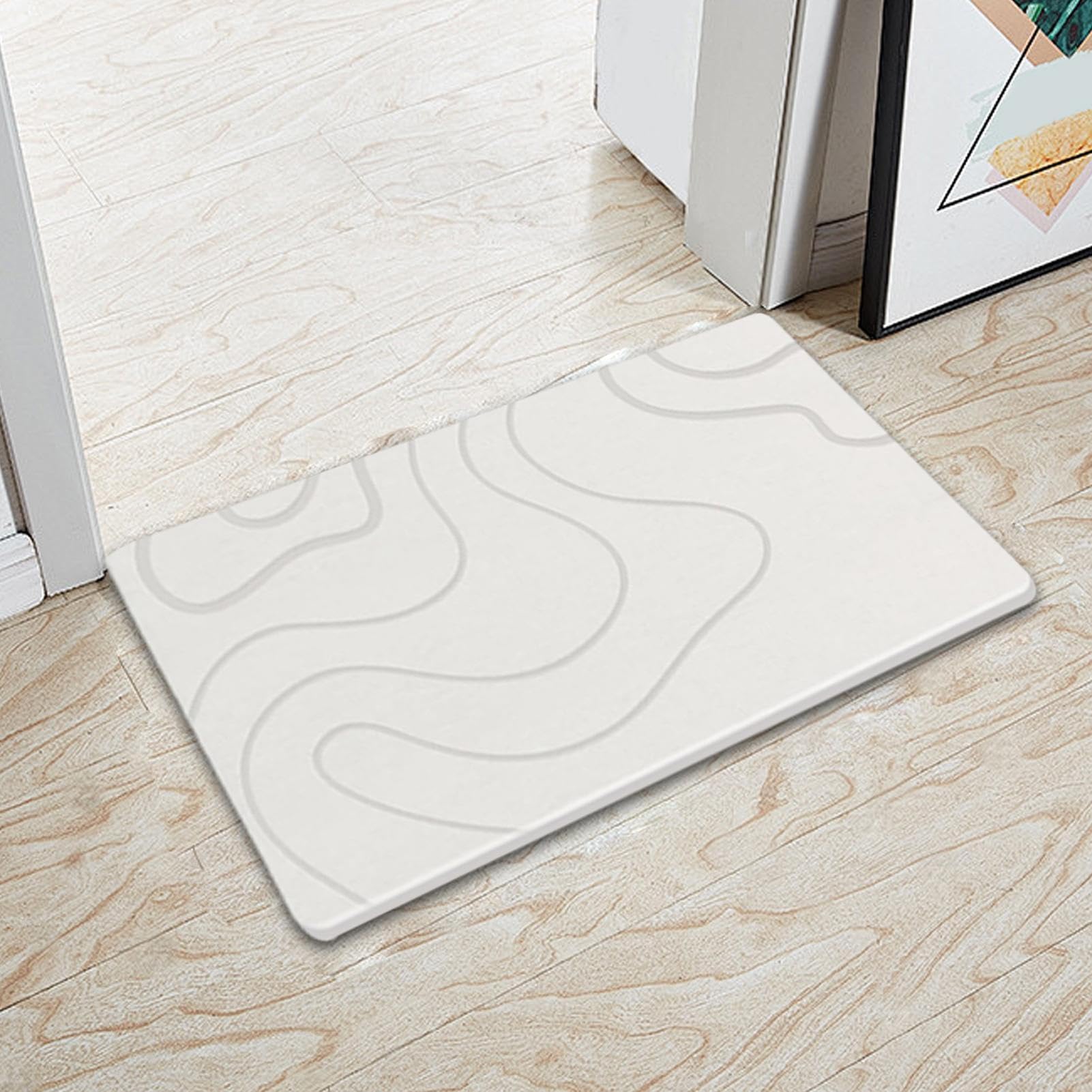 Tappetini per Bagno Tappeto Assorbente in Terra di Diatomee
