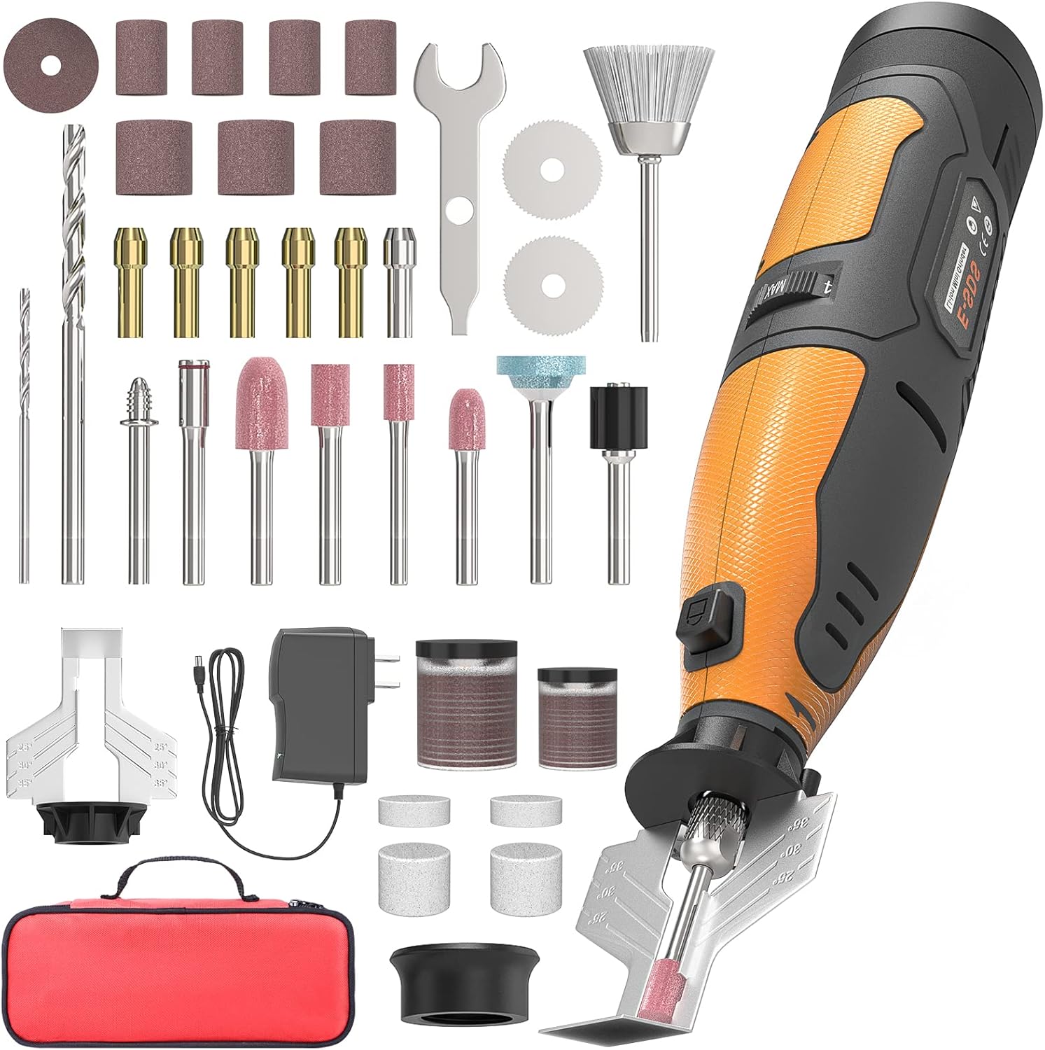 ESDS Electric Chainsaw Sharpener Kit, Cordless Chain Saw Sharpener