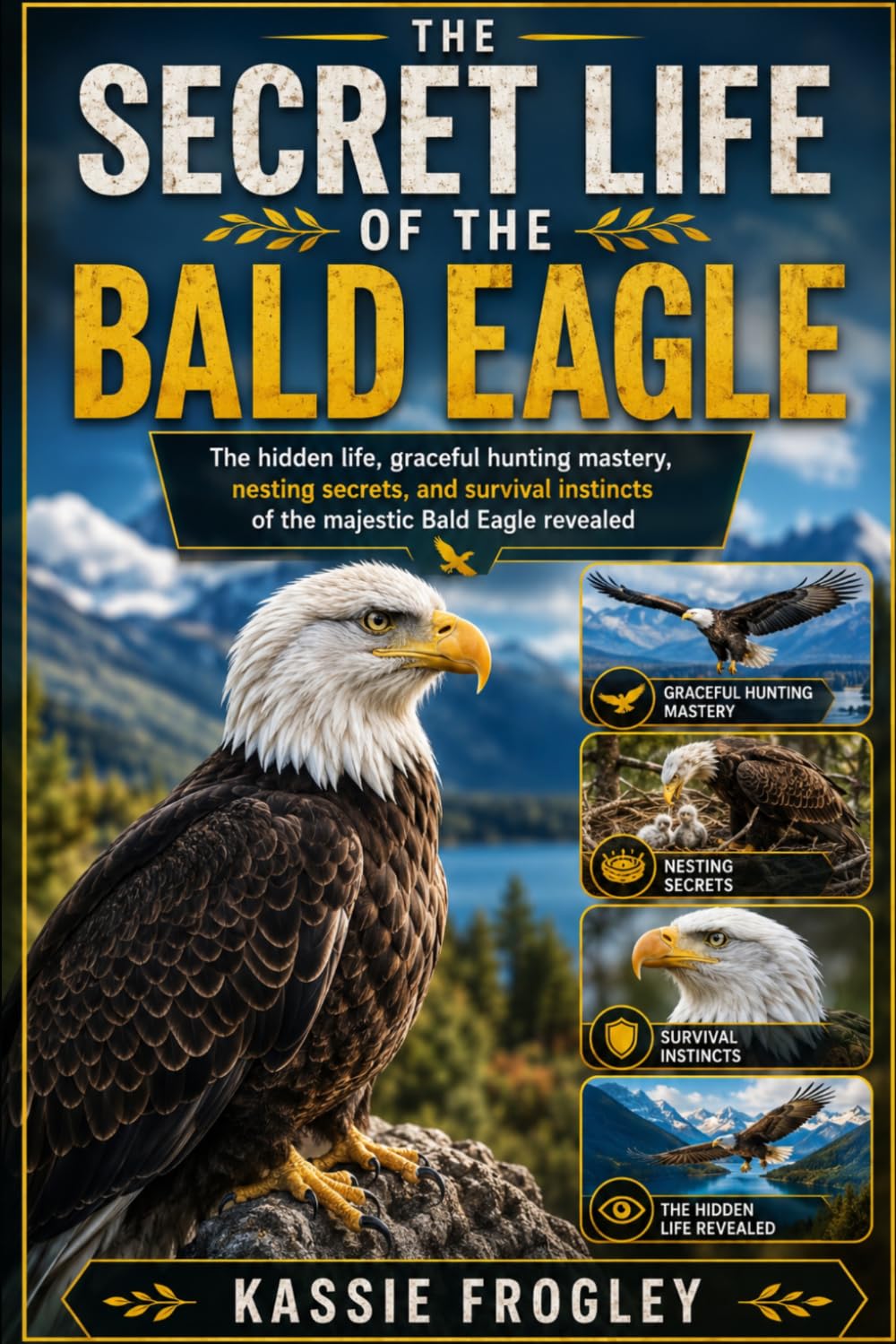 THE SECRET LIFE OF THE BALD EAGLE: The hidden life, graceful hunting mastery, nesting secrets, and survival instincts of the majestic Bald Eagle revealed