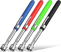Vista 1 de Geiserailie 4 herramientas telescópicas de recogida de imanes extensibles, herramienta de recogida magnética, regalos prácticos para hombres, papá