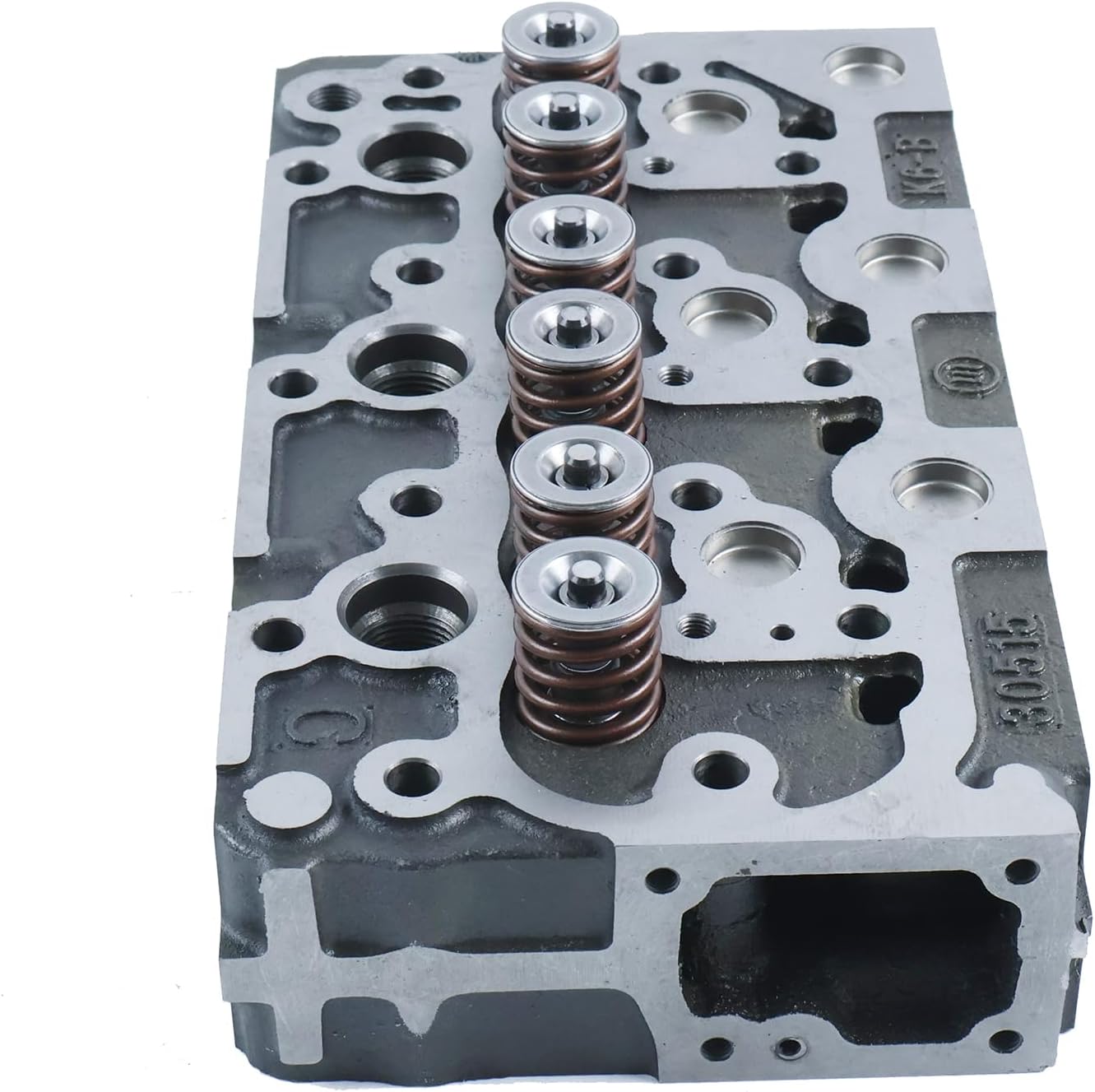 Complete Cylinder Head 6660965 Compatible with Kubota D1402 Engine for Bobcat 643 225 Skid Steer Loaders