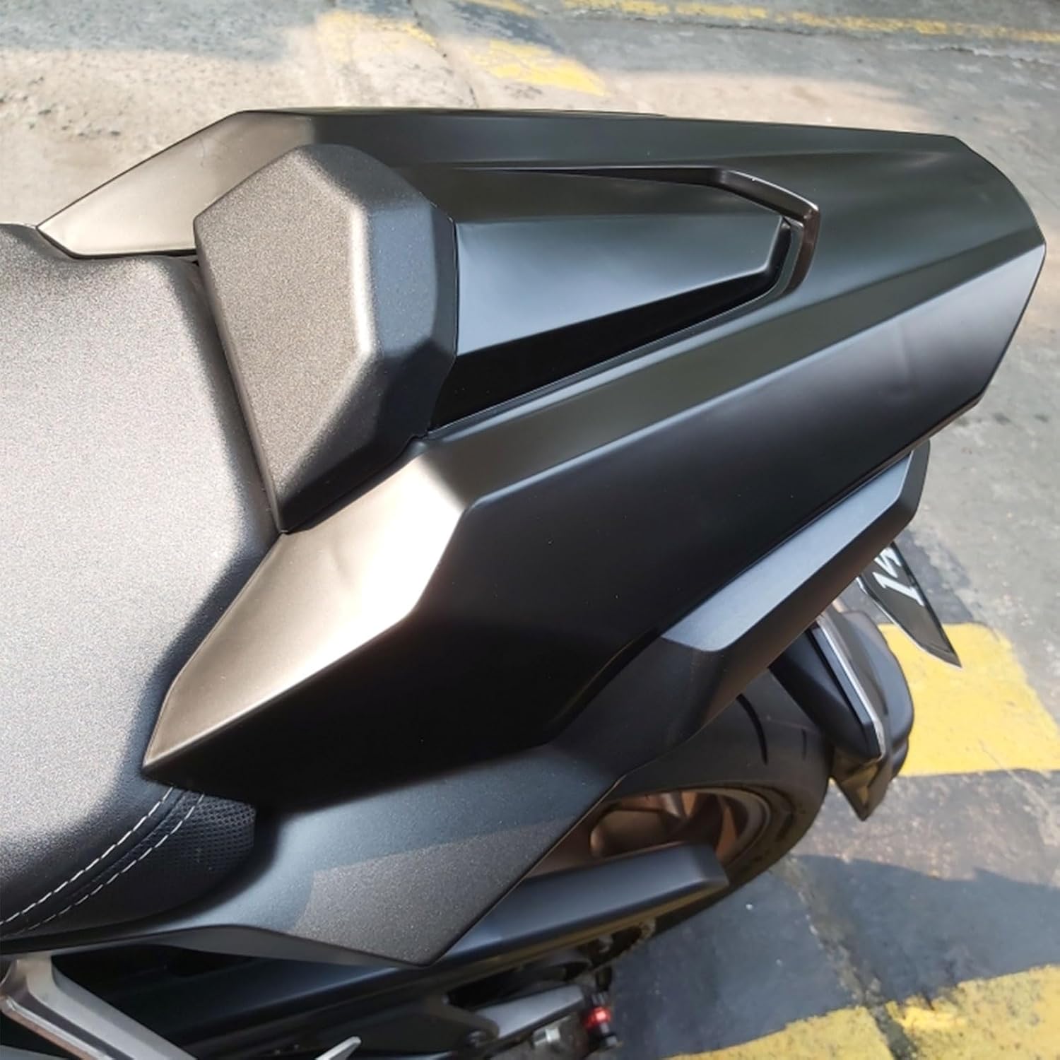 Mototcycle CB650R Seat Cowl Solo Rear Seat Cover Cowl Fairing compatible with CB 650 R CBR650R 2019 2020 CB 650R CBR 650R Accessories (Matte Black)