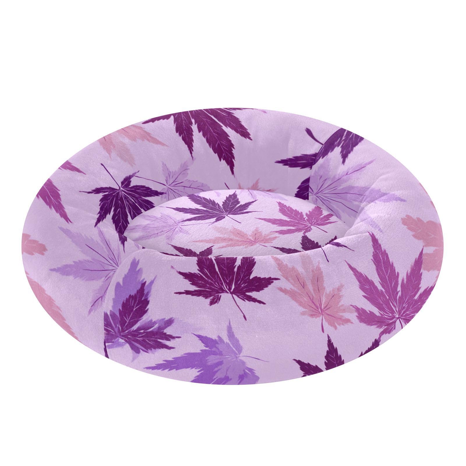 Niche amovible lavable taille M style japonais feuilles érable