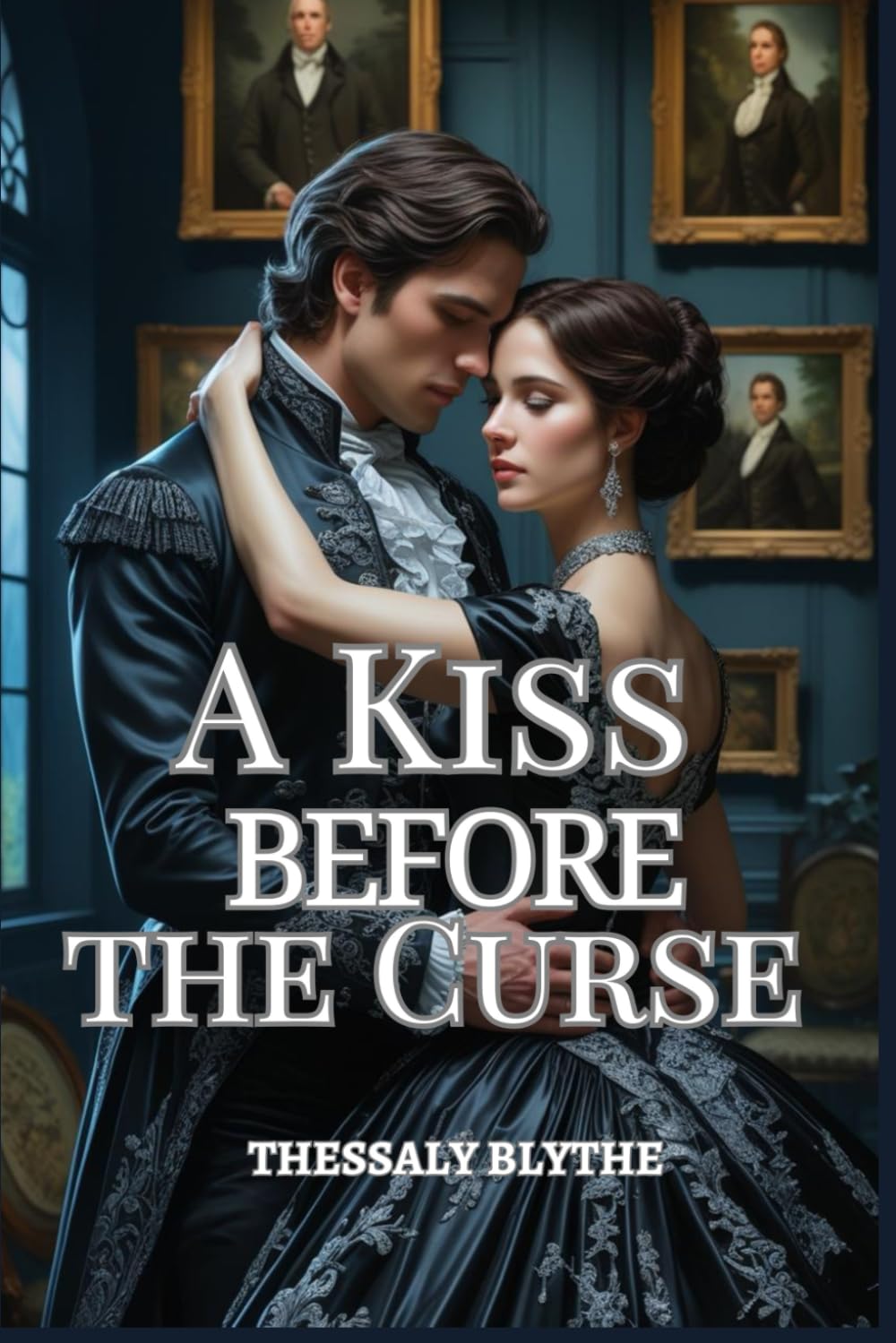 A Kiss Before the Curse: Cursed Regency Romance of Mystery, Passion, and Shadows (The Gothic Brides of Ashbourne)