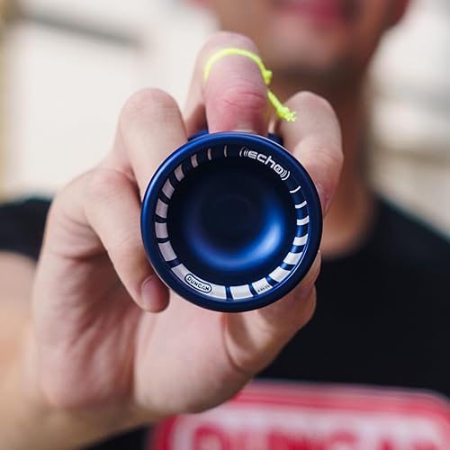 Miniatura 8 de Duncan Toys Echo 2 - Yoyó rojo, sin respuesta de nivel profesional, rodamiento cóncavo