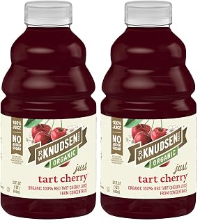 R.W. Knudsen Organic Just Tart Cherry Juice, 32 fl oz (Pack of 2) - Amazon product rated Grade A