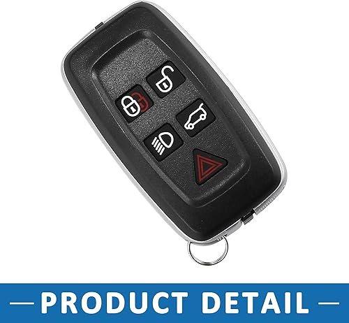 Miniatura 6 de A ABSOPRO Carcasa de repuesto para Land Rover Range Rover 2010-2015, sin llave, color negro