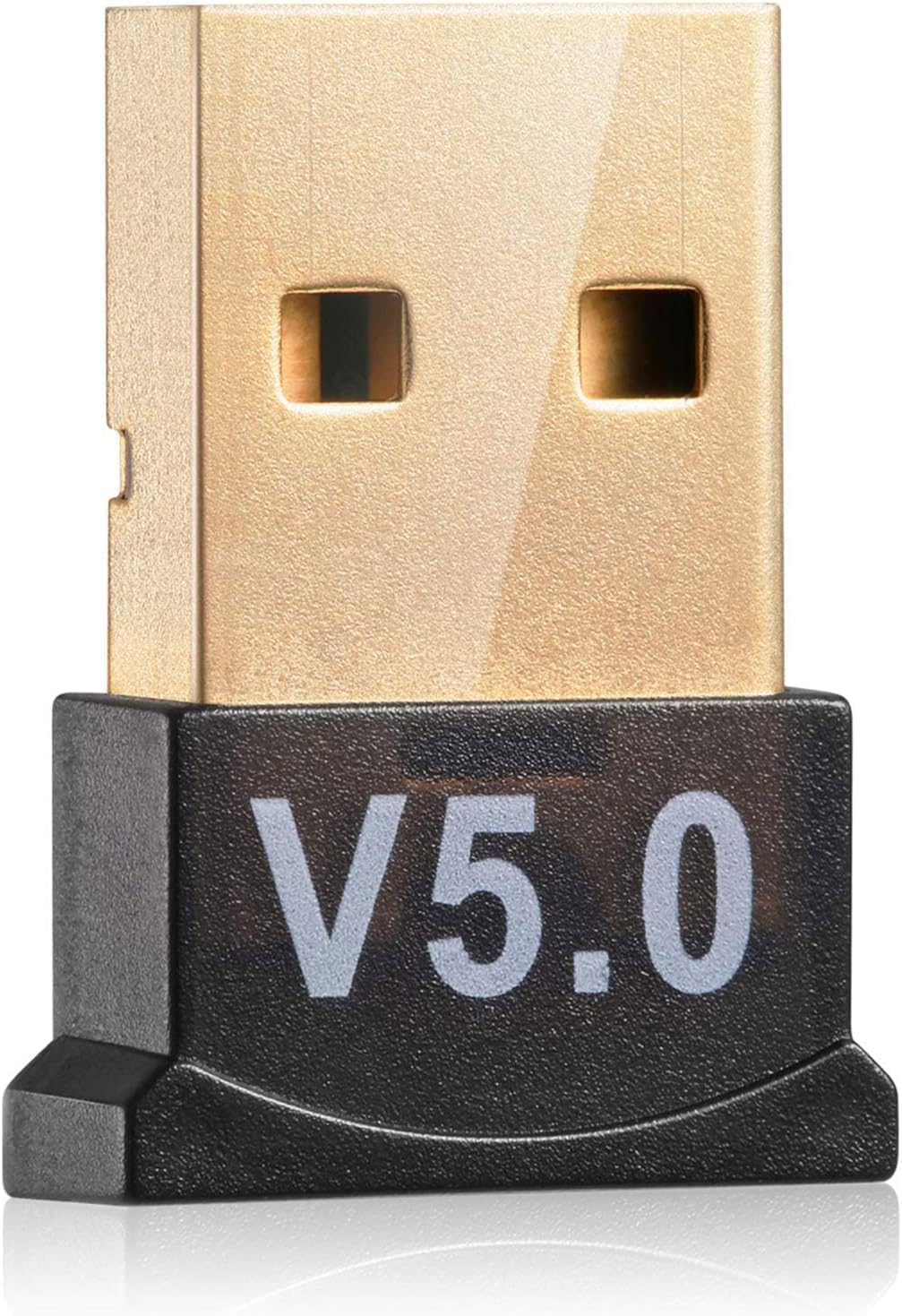 Adaptador Bluetooth 5.0 USB Receptor Dongle Para PC Computador Notebook Compatível Com Fone De Ouvido Gamepad Impressora Mouse Teclado Windows Linux