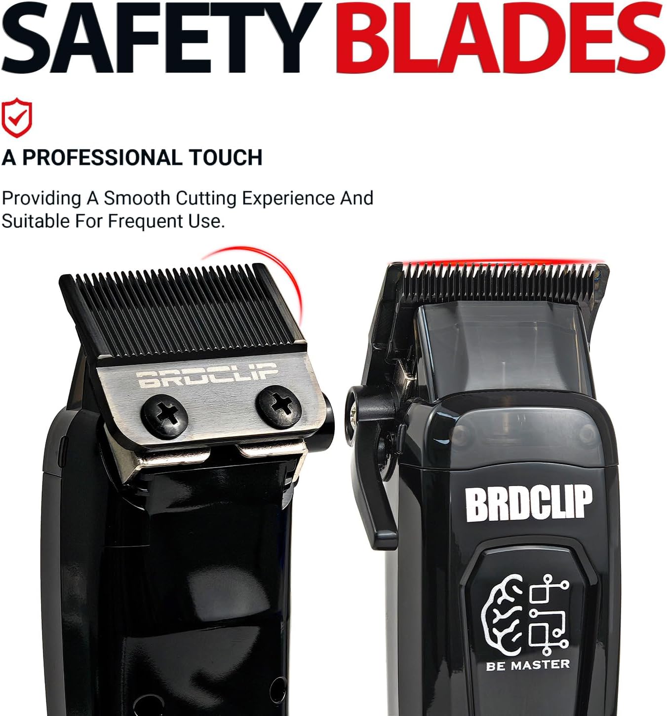 A high-Speed Hair Clippers with 7500 RPM, Stainless Steel Blades, and a 2000mAh Battery - Comes with 8 Guide Combs for a Professional Haircut Experience at Home (Green, Hair Clippers)