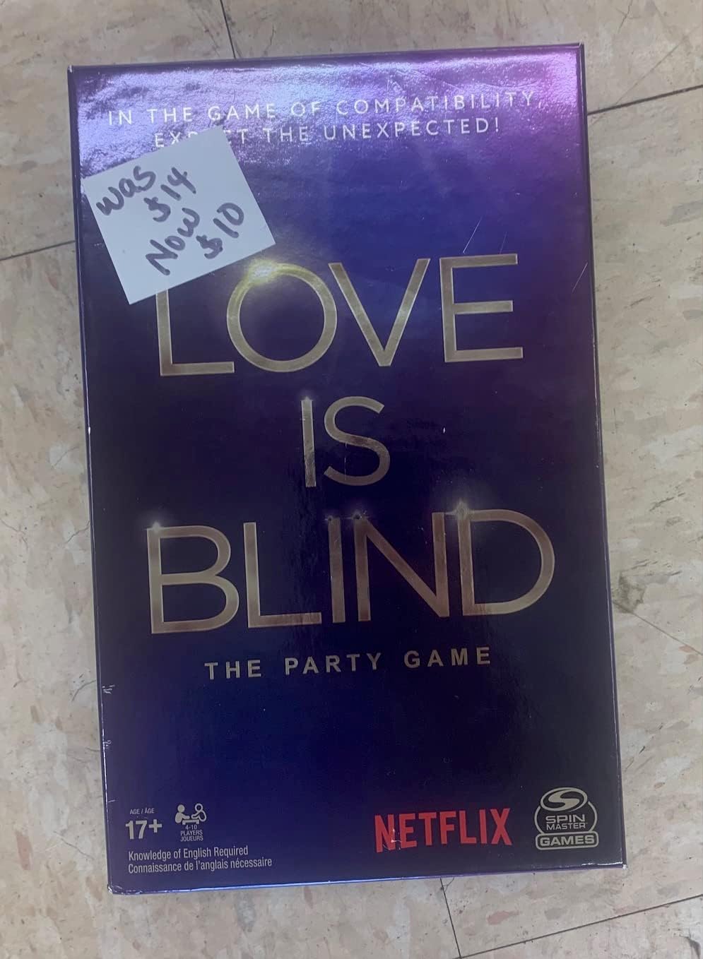 Love is Blind The Party Game Toys & Games