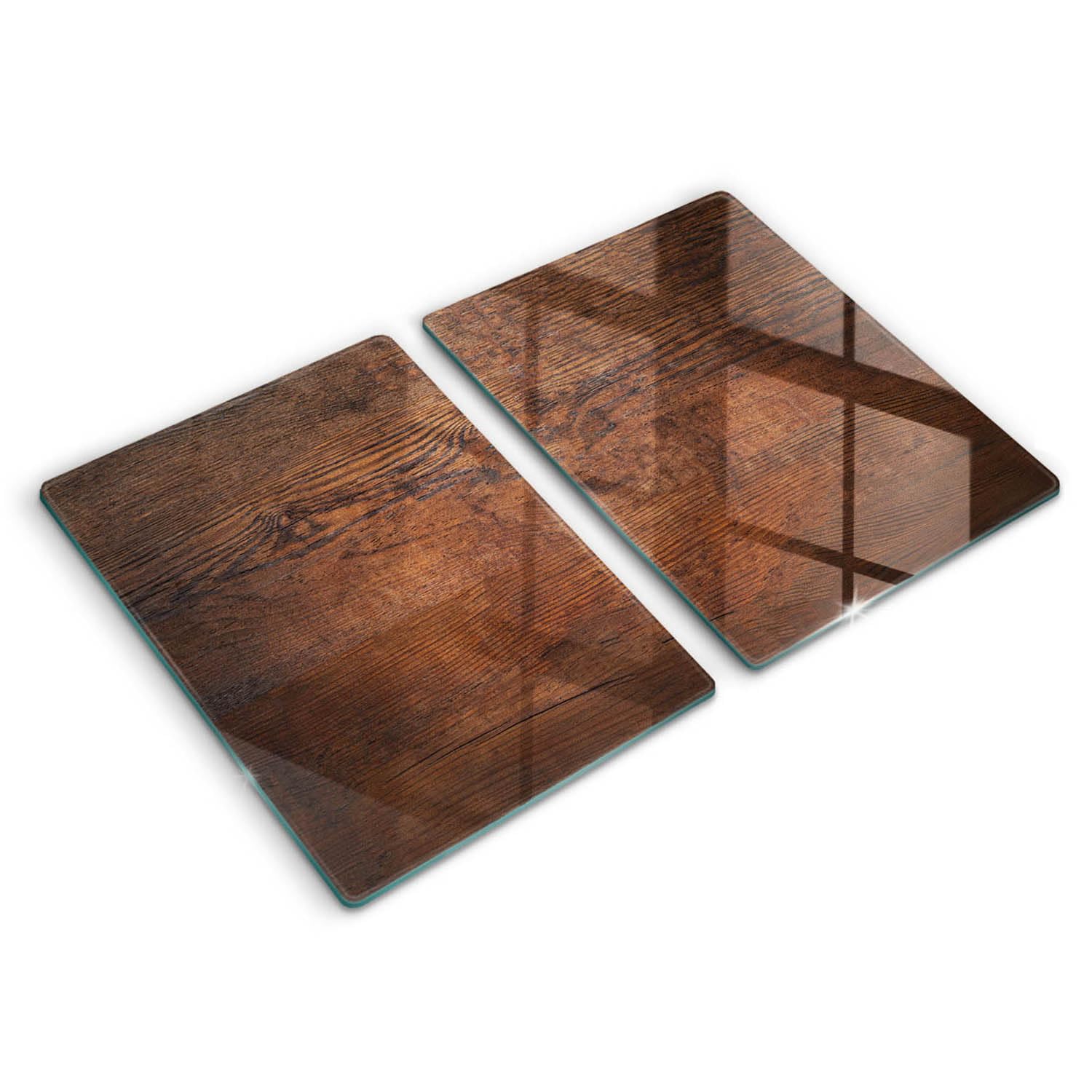 Planche en bois noir Wallfluent en verre de haute résistance 2x40x52cm