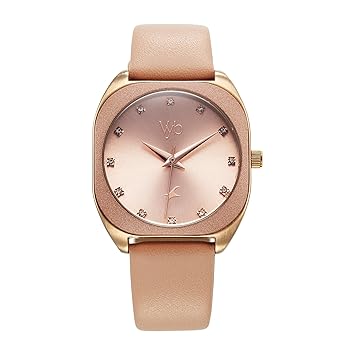 Fastrack Vyb Muse Quartz Analog Pink Dial Watch for Women