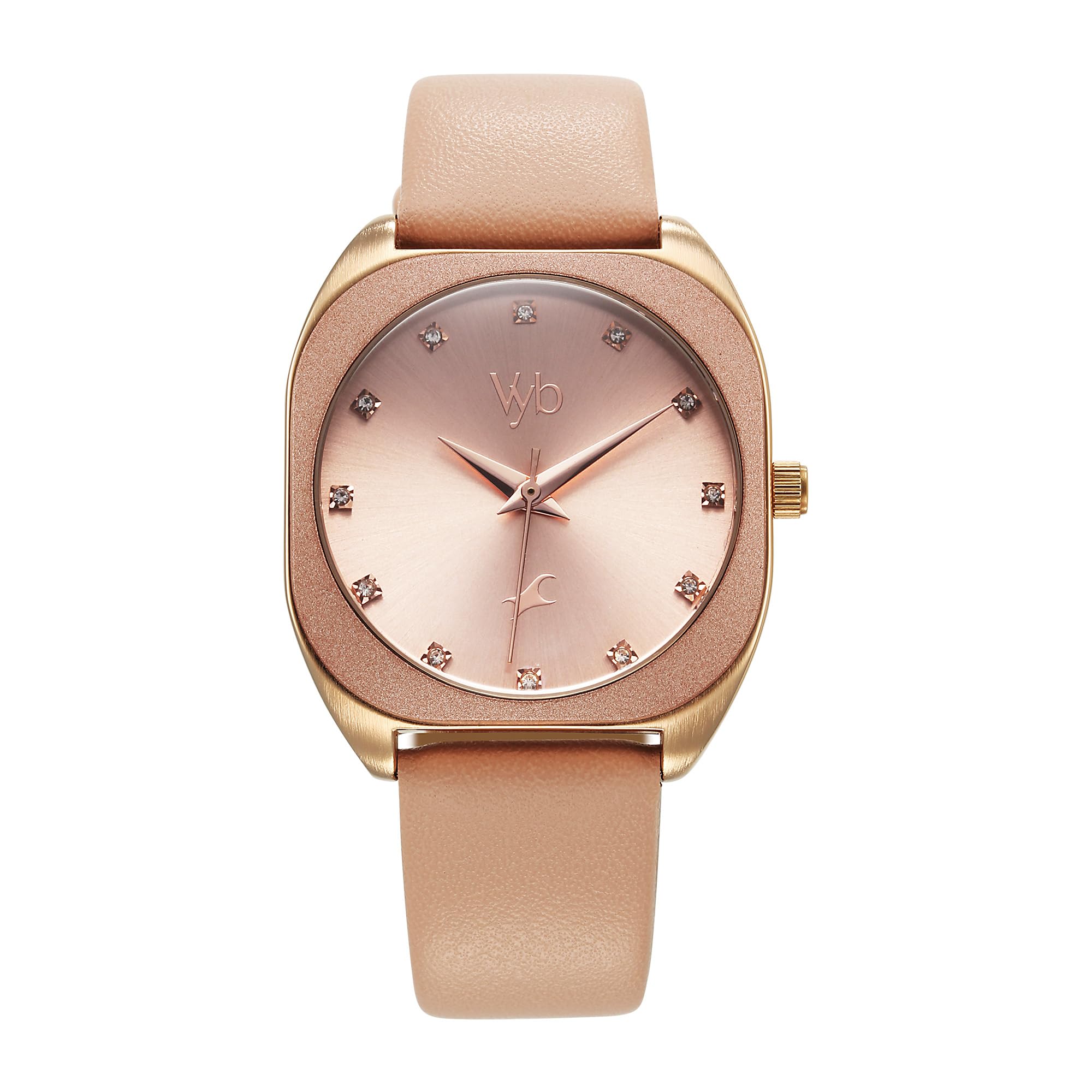 Vyb Muse Quartz Analog Pink Dial Watch for Women