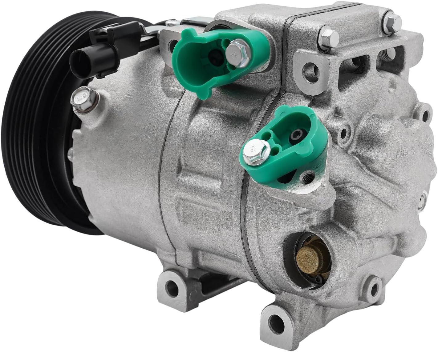 AC Compressor for 2006-2012 Hyundai (Azera, Santa Fe, Sonata, Veracruz) A/C Compressor W/Clutch for 2006-2013 KIA (Amanti, Magentis, Optima, Sorento) - CO 10916C