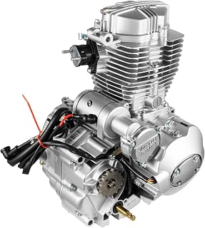 200cc/250cc ATV Engine, ATV Engine Motor, Motorcycle Vertical Engine, Electric Starter Engine, Four Stroke Single Cylinder Air Cooled with 5 Speed Transmission.