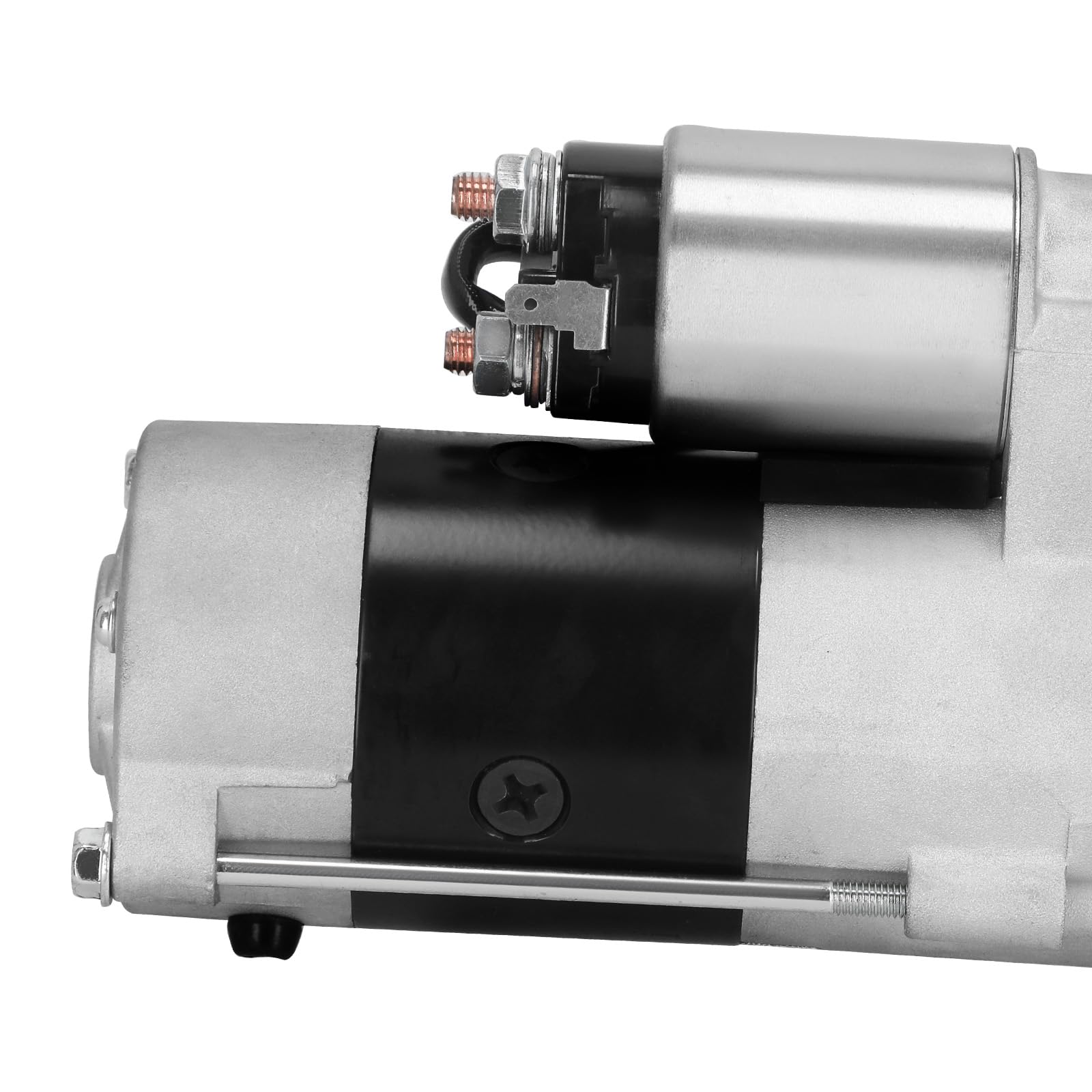 maXpeedingrods Démarreur moteur 12 V 2,2 kW pour Mitsubishi Pajero II-IV & Canter 2.8 TD / 3.2 DI-D (1994-2017), 1810A050, 1810A050R, ME201650, ME202424, M008T75073A
