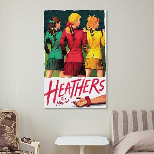 Miniatura 7 de Heathers - Pósteres de películas retro de los años 80, pintura de pared, lienzo, impresiones de sala de estar, póster de decoración de dormitorio,