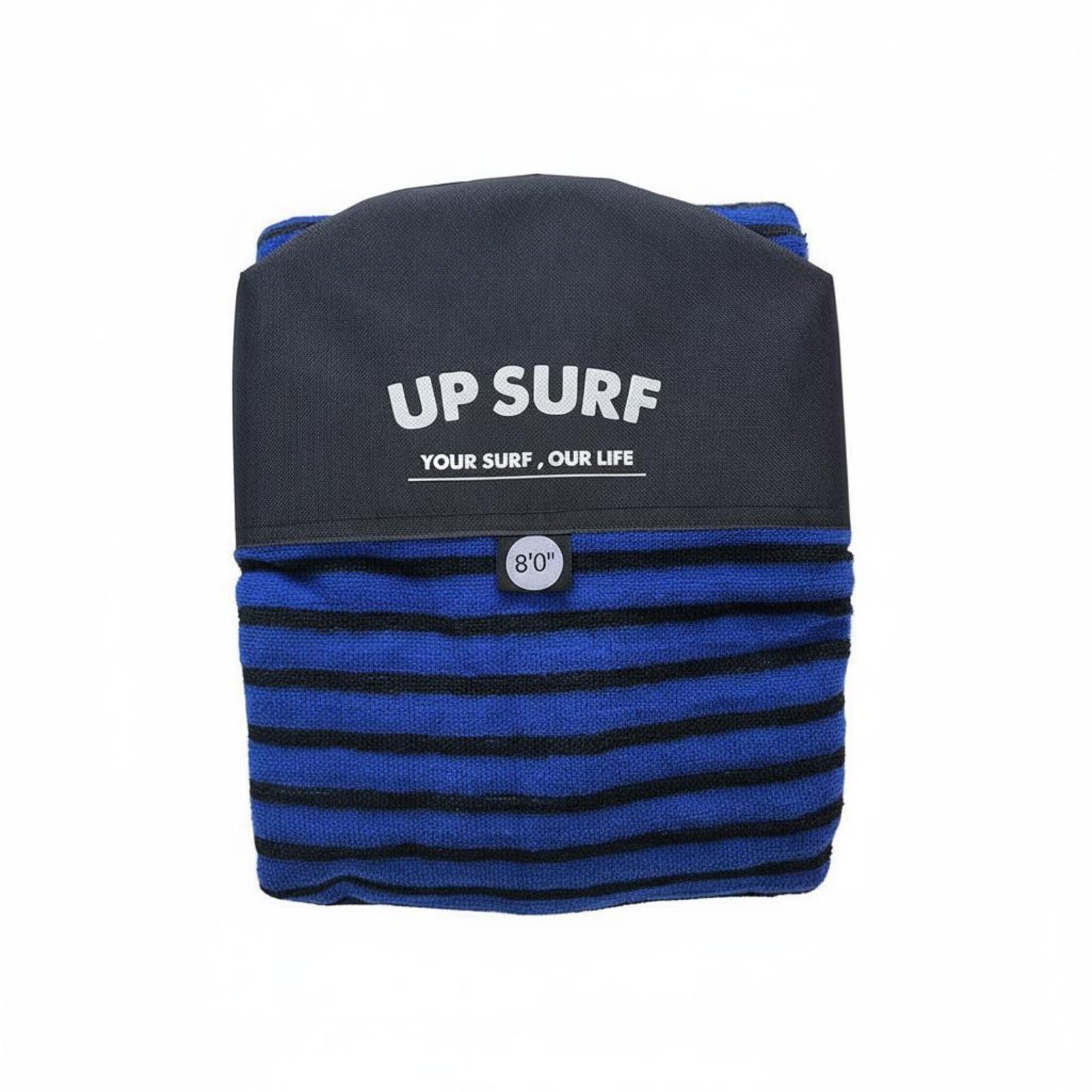 LOVIVER Funda Protectora Tabla Surf Bolsa Calcetín Surf Material Poliéster Refuerzo Acolchado Cierre Cordón Adecuada para Llevar Playa Hogar