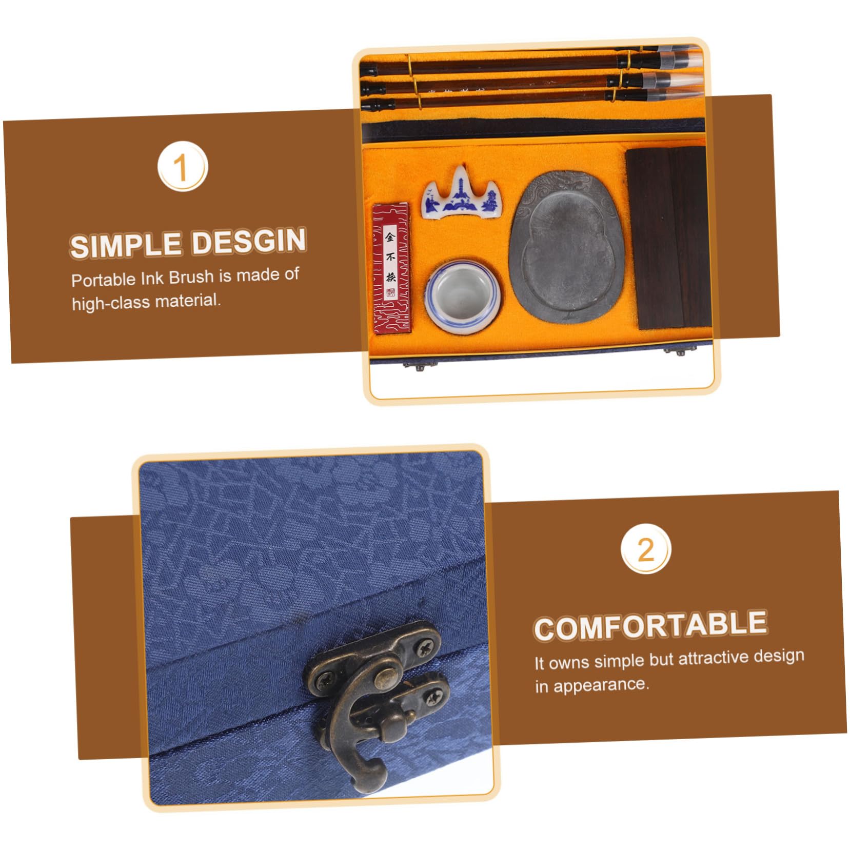 Kit Calligrafia per Studente, Pennello Portatile Leggero, Set 1 Pezzo