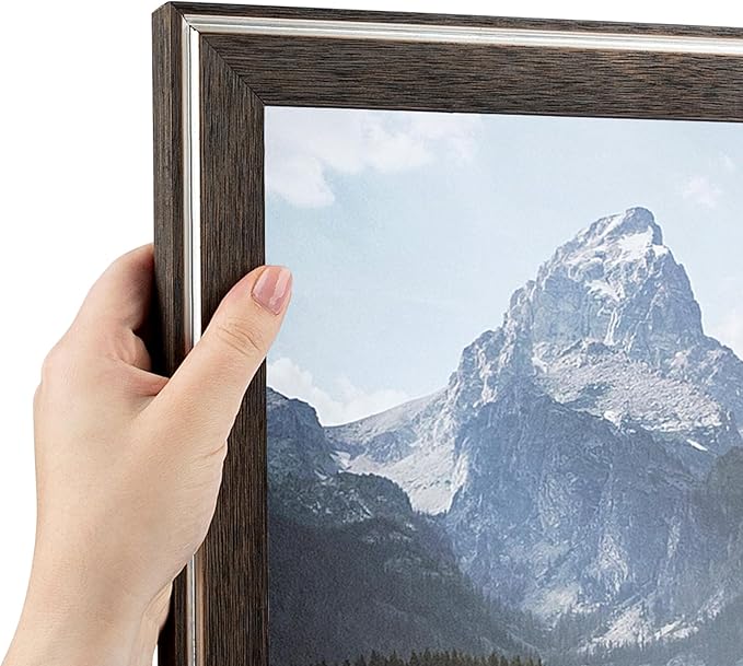 ArtToFrames 15x19 Inch Gray Picture Frame, This 1.25 Inch