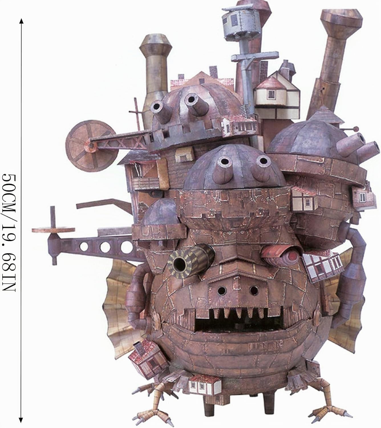 NZPOST Hayao Miyazaki Howl's Moving Castle Land Versione DIY Artigianato Carta Modello KIT