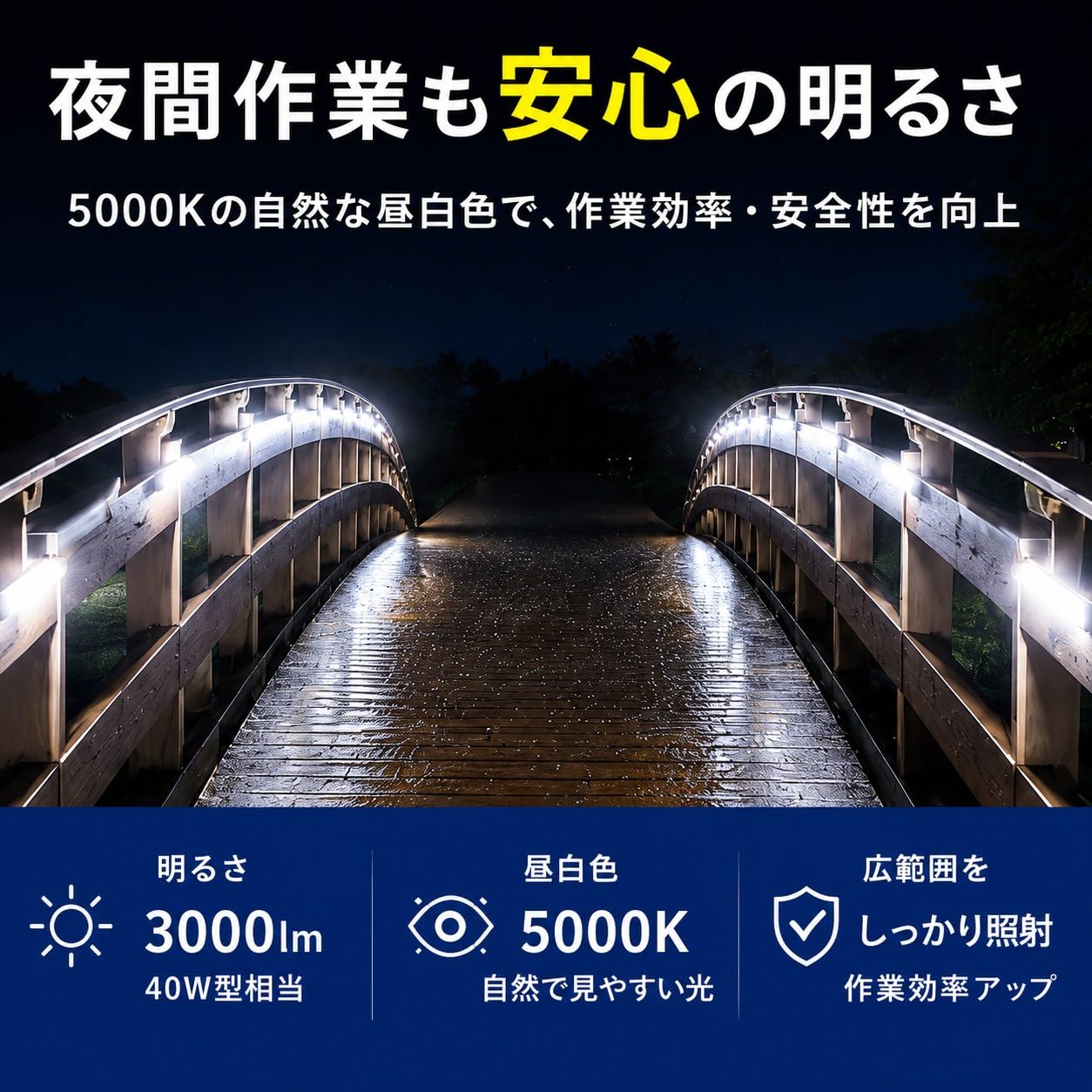Amazon.co.jp : 連結防水LED 直管型LED蛍光灯 IP67 完全防水 蛍光灯 直
