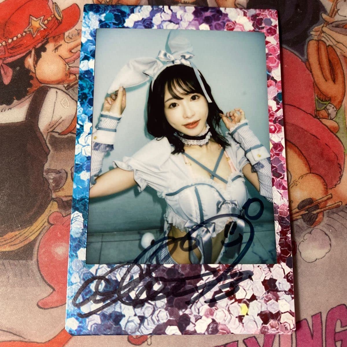 天使もえ　サイン入りチェキセット Amazon.co.jp: 天使もえ 2点セット 直筆サイン入りチェキ サイン