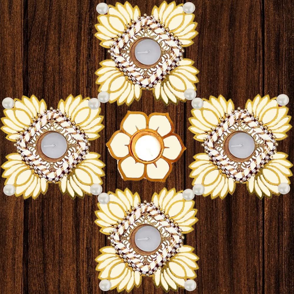 See full amazon price history chart for Gift Jaipur Diwali Decorative Cream Lotus Diya MDF Rangoli with Flower Diya (Set of 4) Tea Light Candles - for Home Temple Floor Rangoli Decoration Pooja Festival New Year durgapuja Gift Jaipur Diwali Decorative Cream Lotus Diya MDF Rangoli with Flower Diya (Set of 4) Tea Light Candles - for Home Temple Floor Rangoli Decoration Pooja Festival New Year durgapuja (B0BGFKWXGP) Amazon Price History, Amazon Price Tracker