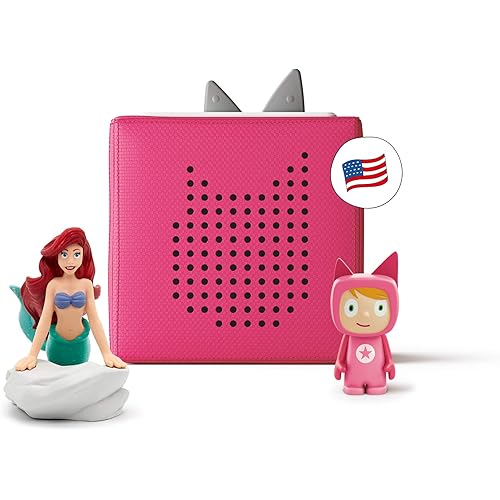 Toniebox Starter Set with Little Mermaid and Creative Audio Character - Pink [Discontinued]
