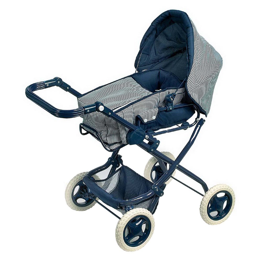 Legler - 2020353 - Poussette pour Poupée - Landau - Marine