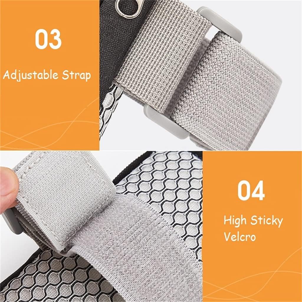 6 Inch Sports Jogging Gym Armband Running Bag Arm Wrist Band Hand Mobile Phone Case Holder Outdoor Nylon