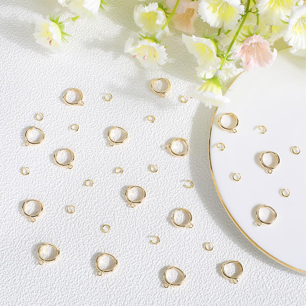 Van Cleef & Arpels Perlée Pearls of 18k Rose Gold Hoop Earrings Small – Dandelion Antiques