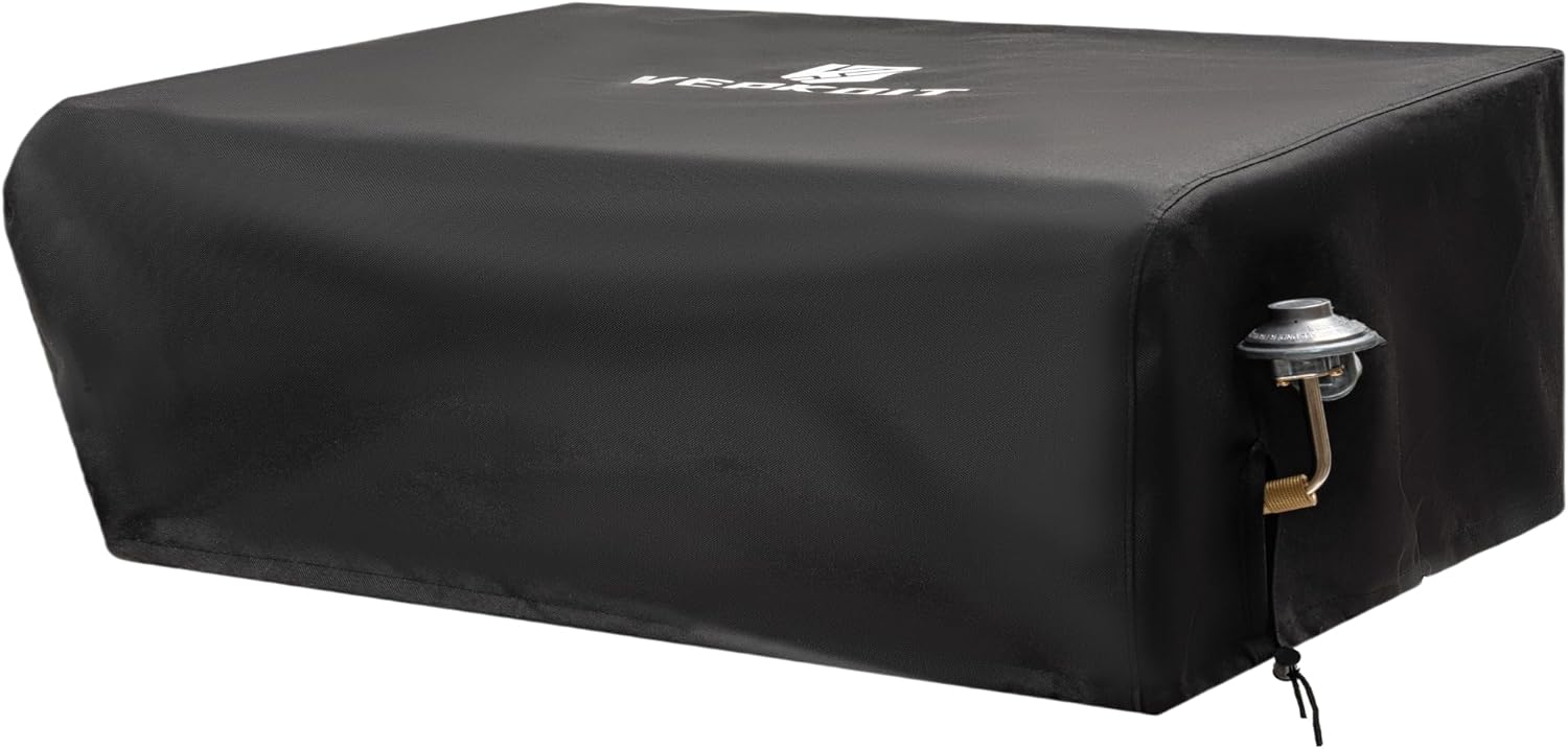Griddle Cover for Blackstone 22 inch Griddle with Hood, Heavy Duty Waterproof Gas Grill Cover Fits Blackstone Griddle, Weather Resistant Tabletop Griddle Cover Outdoor BBQ Grilling Accessories
