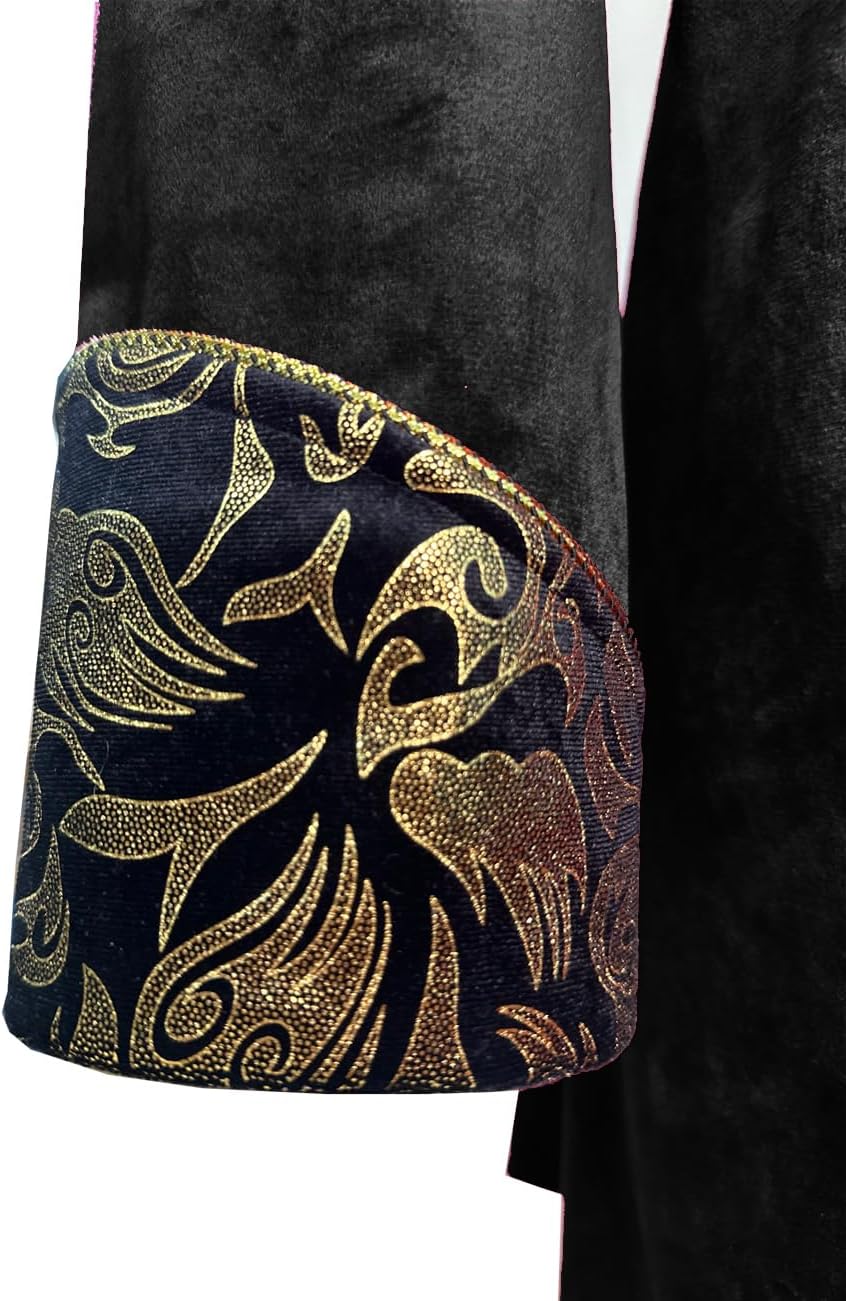 Men's Steampunk Vintage Tailcoat Jacket Gothic Victorian Frock Uniform - Image 4