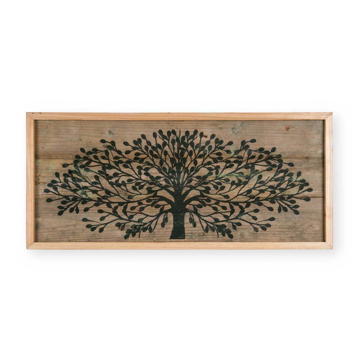 Wooden Tree Wall Art Amazon.in Home & Kitchen