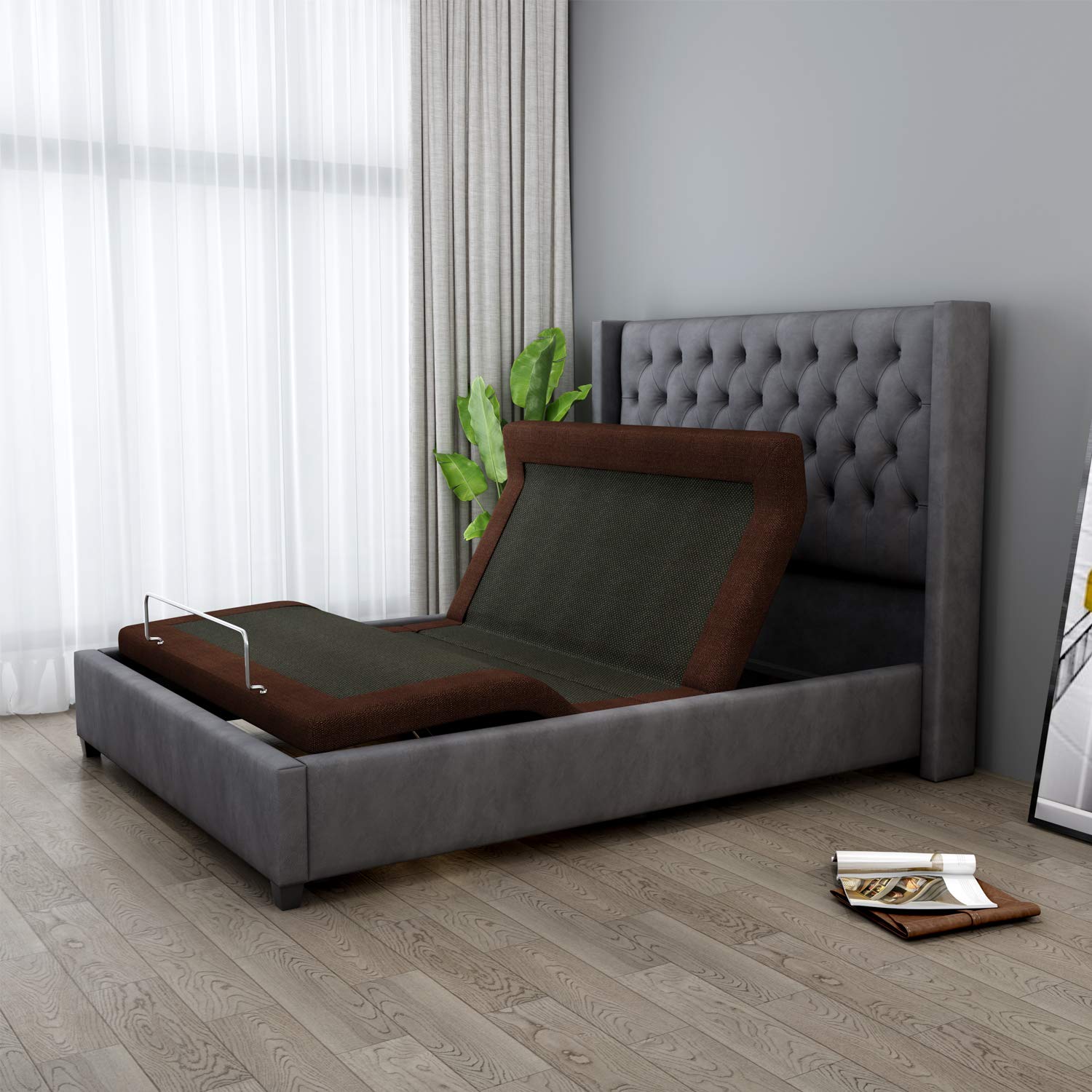 Buy Comsuit Adjustable Bed Frame Base with Back and Foot Massages