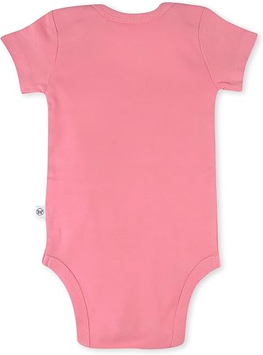 Miniatura 4 de Honestbaby 10-Pack Short Sleeve Bodysuits One-Piece 100% Organic Cotton for Infant Baby Boys, Girls, Unisex