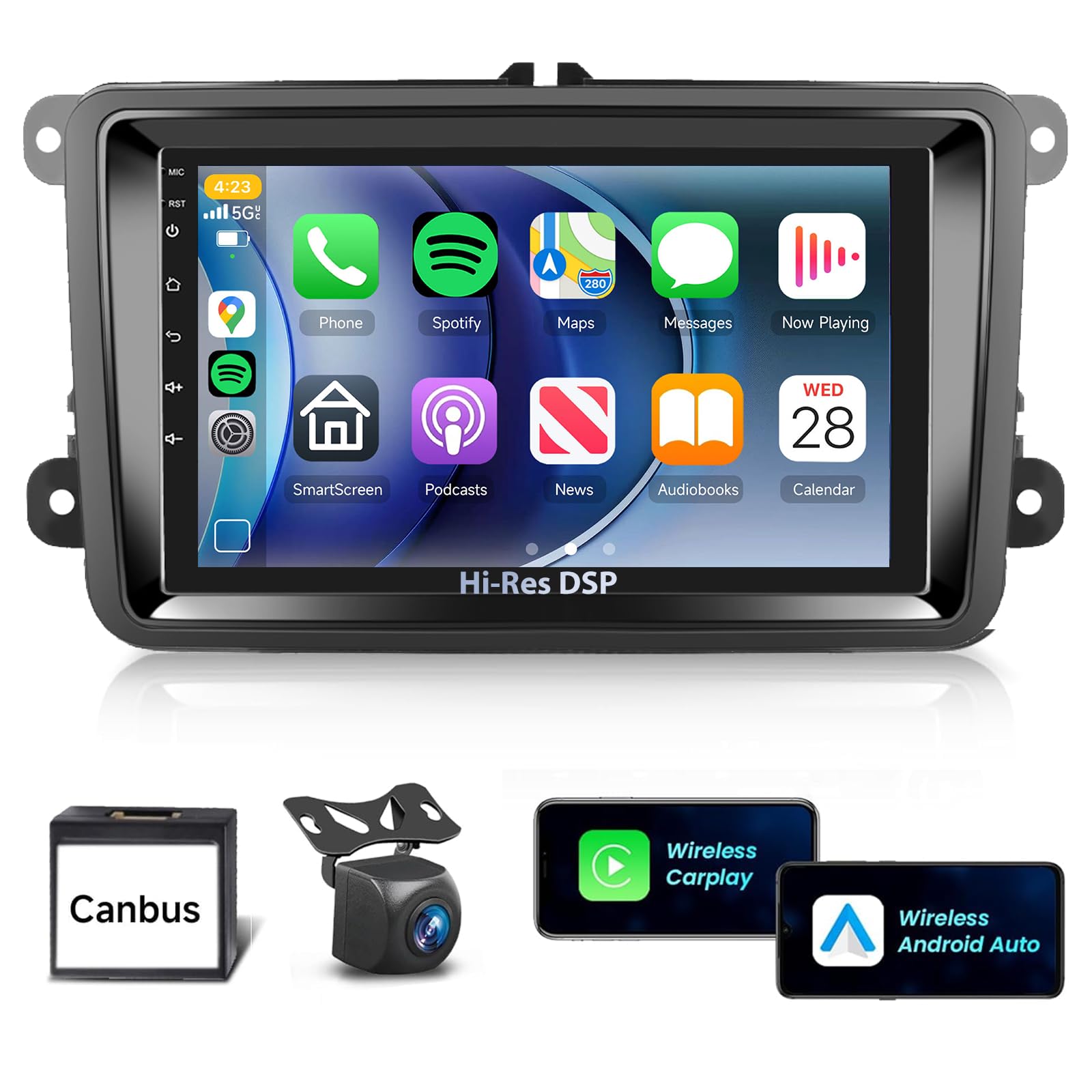 Amazon.com: 5GhzWiFi Radio for VW Volkswagen Seat Golf Passat