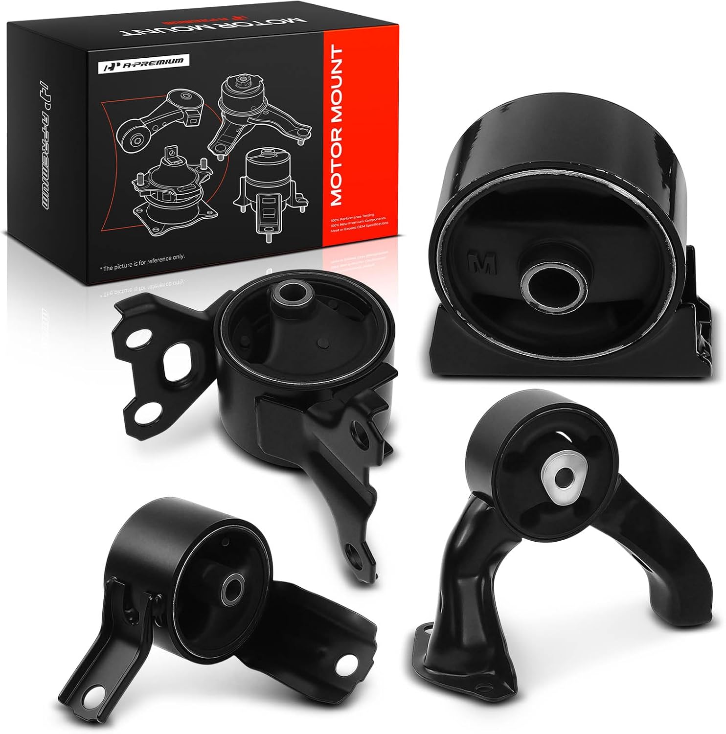 A-Premium Engine Motor Mount and Transmission Mount Kit, Set of 4
