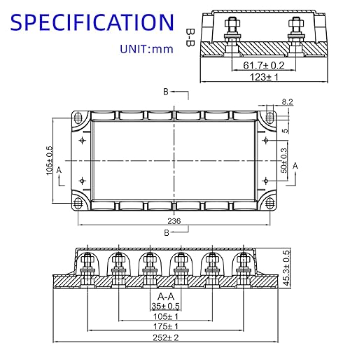 Miniatura 25 de BOJACK Portafusibles ANL de carcasa transparente para sistema de audio y video (paquete de 2)