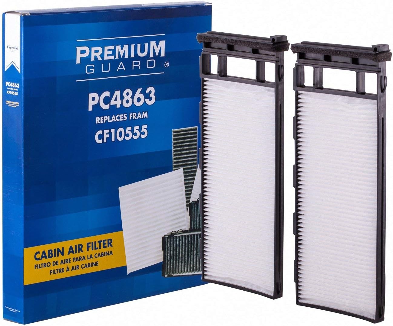 PG Cabin Air Filter PC4863 | Fits 2001-2004 Nissan Pathfinder, 2001-2003 INFINITI QX4