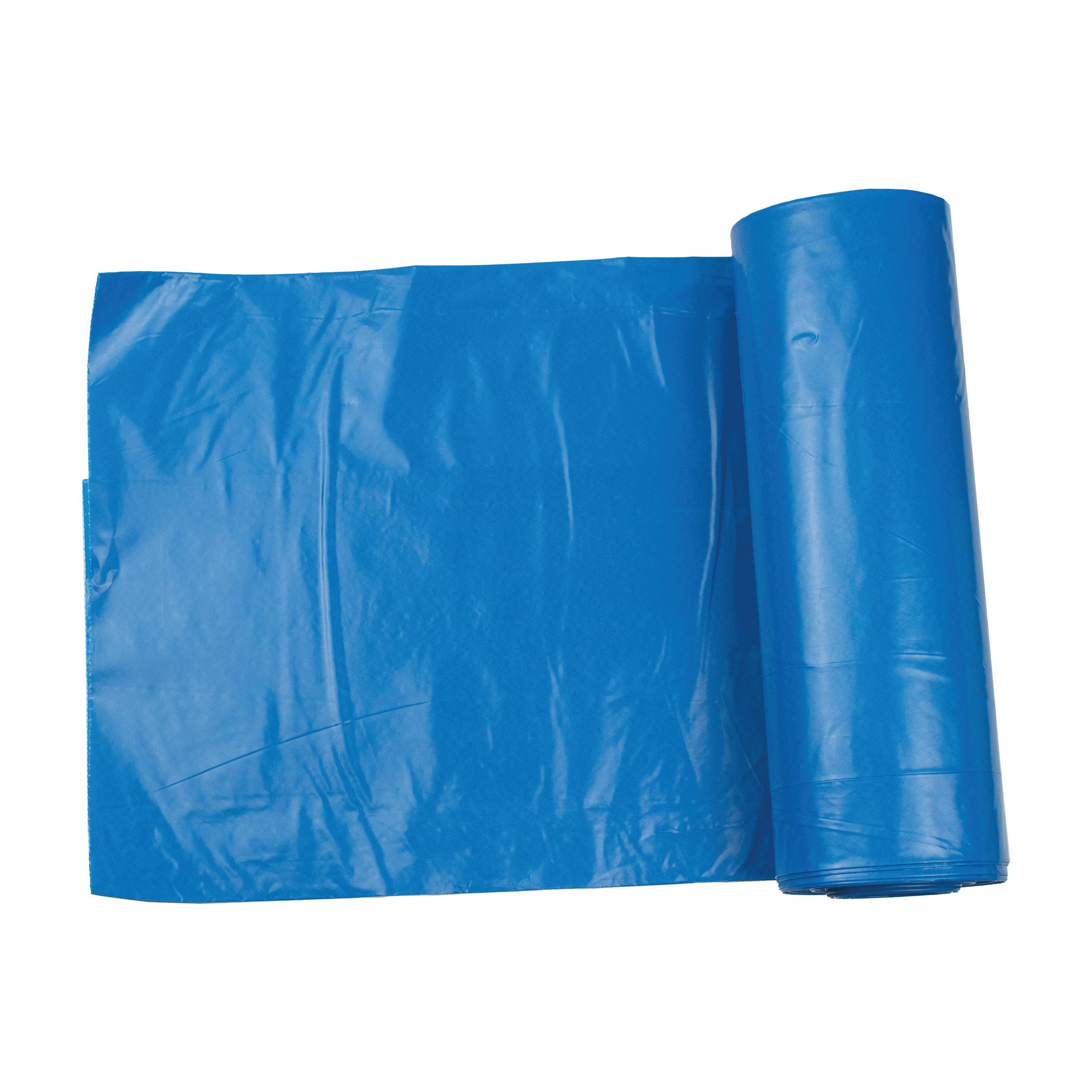 100 Stück Müllsäcke Premium 120L (Typ70) 70x110cm HDPE Blau Extra Stark Müllbeutel l Blaue Säcke Mülltüten Müllsack Abfallsäcke für Haus Garbage Bags (120L (Typ70) 70x110cm, 100 Stk.)
