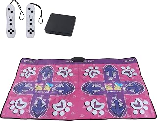 Light Up Dance Pad Double User Foldable Dance Game for Kids and Adults, Improve Hand Foot Coordination and Musical Intelligence