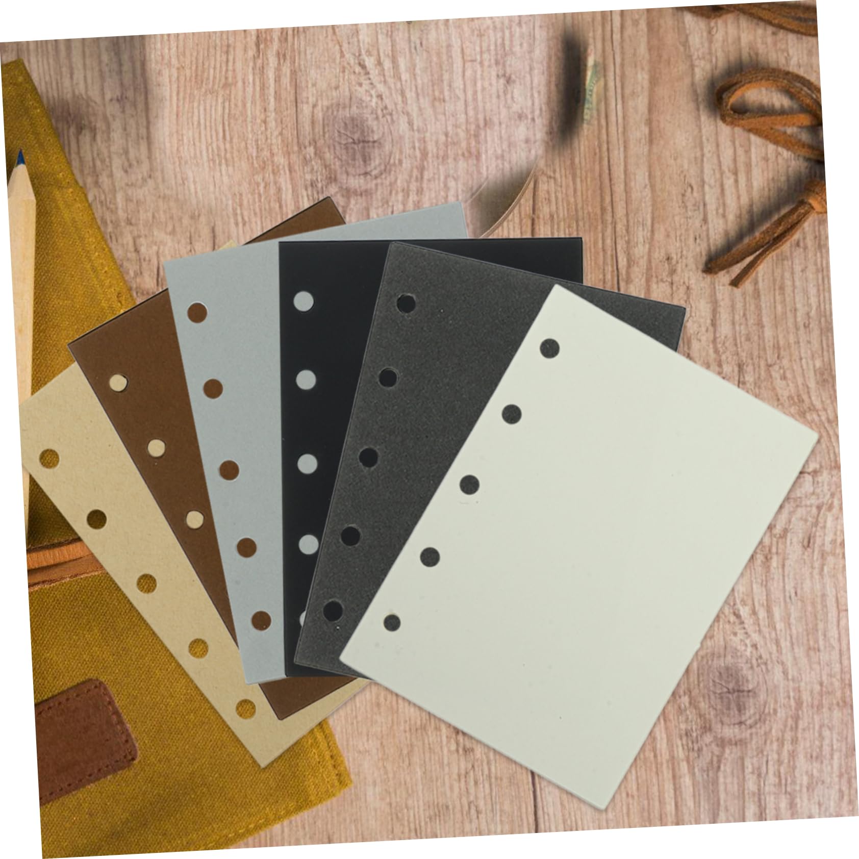 Operitacx 1500pièces Papier De Rechange Pour Carnet Vides Pour Prendre Des Notes Et Planifier Inserts De Classeur