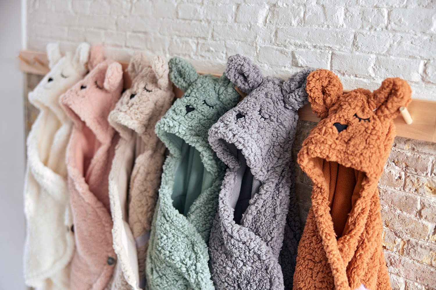 Jollein Kocyk Bunny Wrap, 100 cm Długość x 105 cm Szerokość, Storm Grey