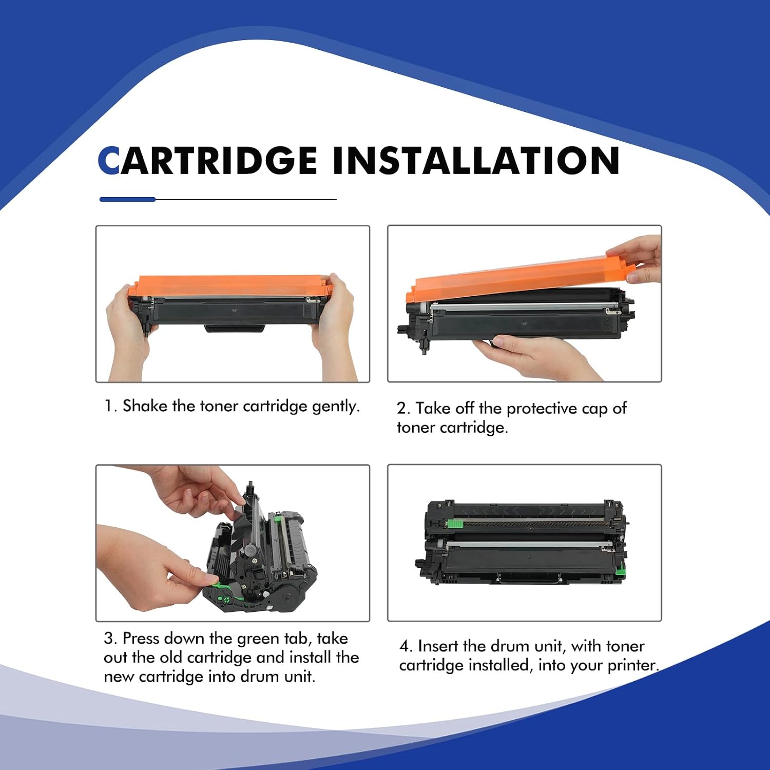 TN227BK TN-227BK TN227 Black MFC-L3770CDW Toner Cartridge Replacement for Brother TN227 TN227BK TN-223BK TN223BK for MFC-L3770CDW HL-L3290CDW HL-L3230CDW MFC-L3750CDW L3710CW L3210CW Printer (2 Pack)