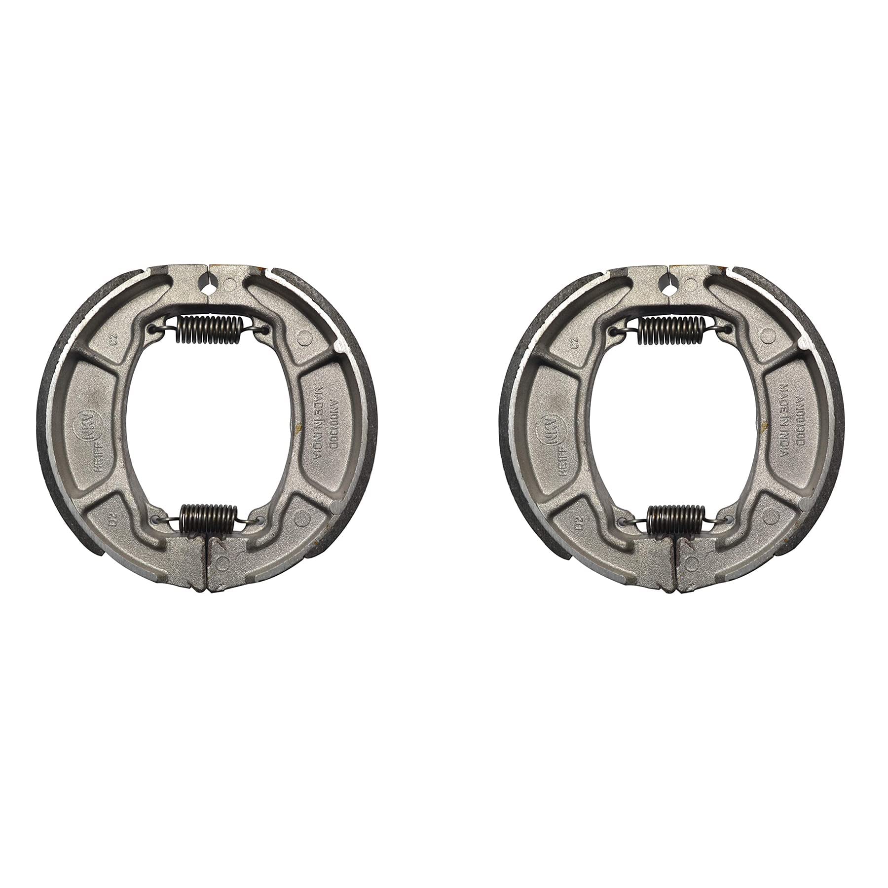 NIKAVI Motorcycle Front & Rear (Combo) Brake Shoe Set Compatible for Hero Pleasure Models (BSS01+BSS01)-picture-24