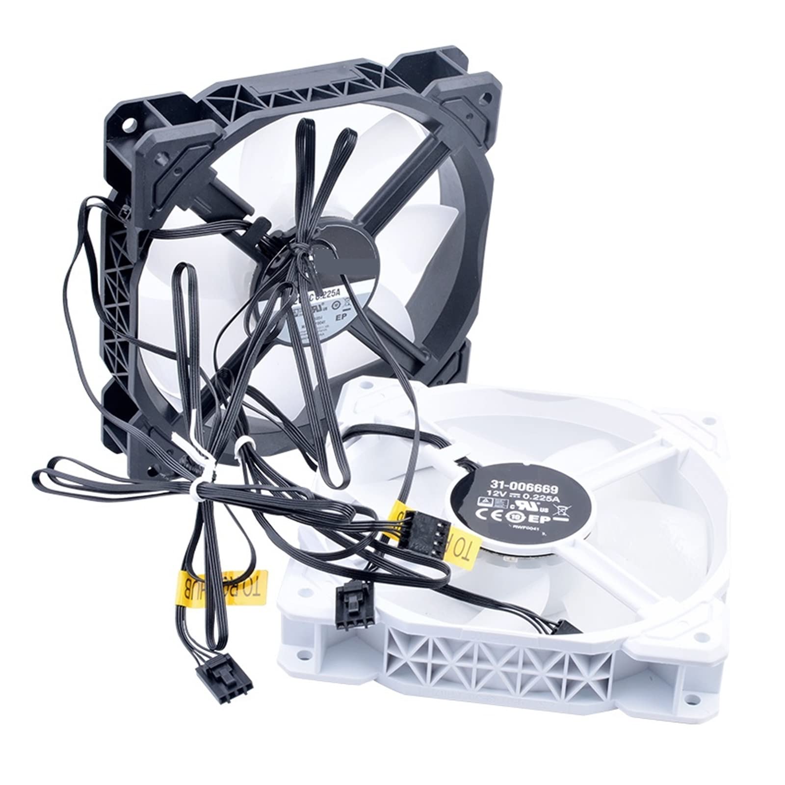 Amazon.com: HAZEK RWF0041 31-006669 12cm 120mm Fan 120x120x25mm 