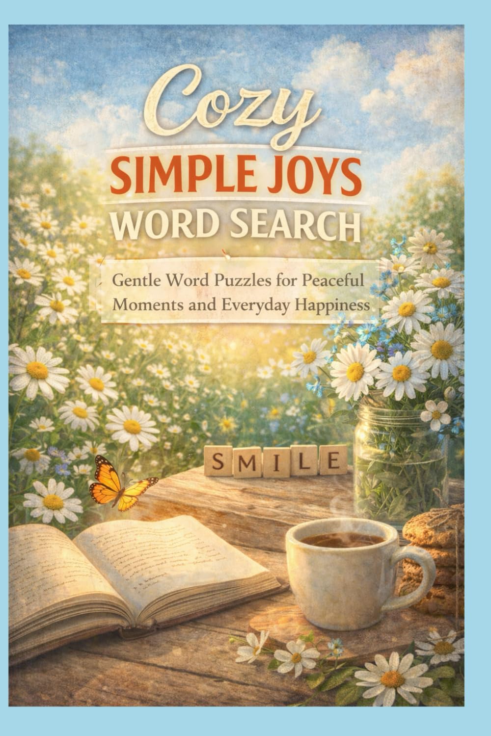 Cozy Simple Joys Word Search: Gentle Word Puzzles for Peaceful Moments and Everyday Happiness